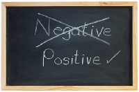Turn Negative into Positive