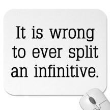 Split Infinitive