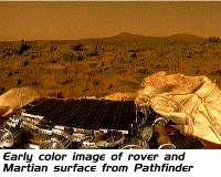 Rover 'Sojourner' on Mars
